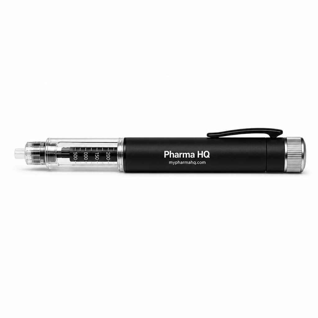 Reusable Injection Pen — Black